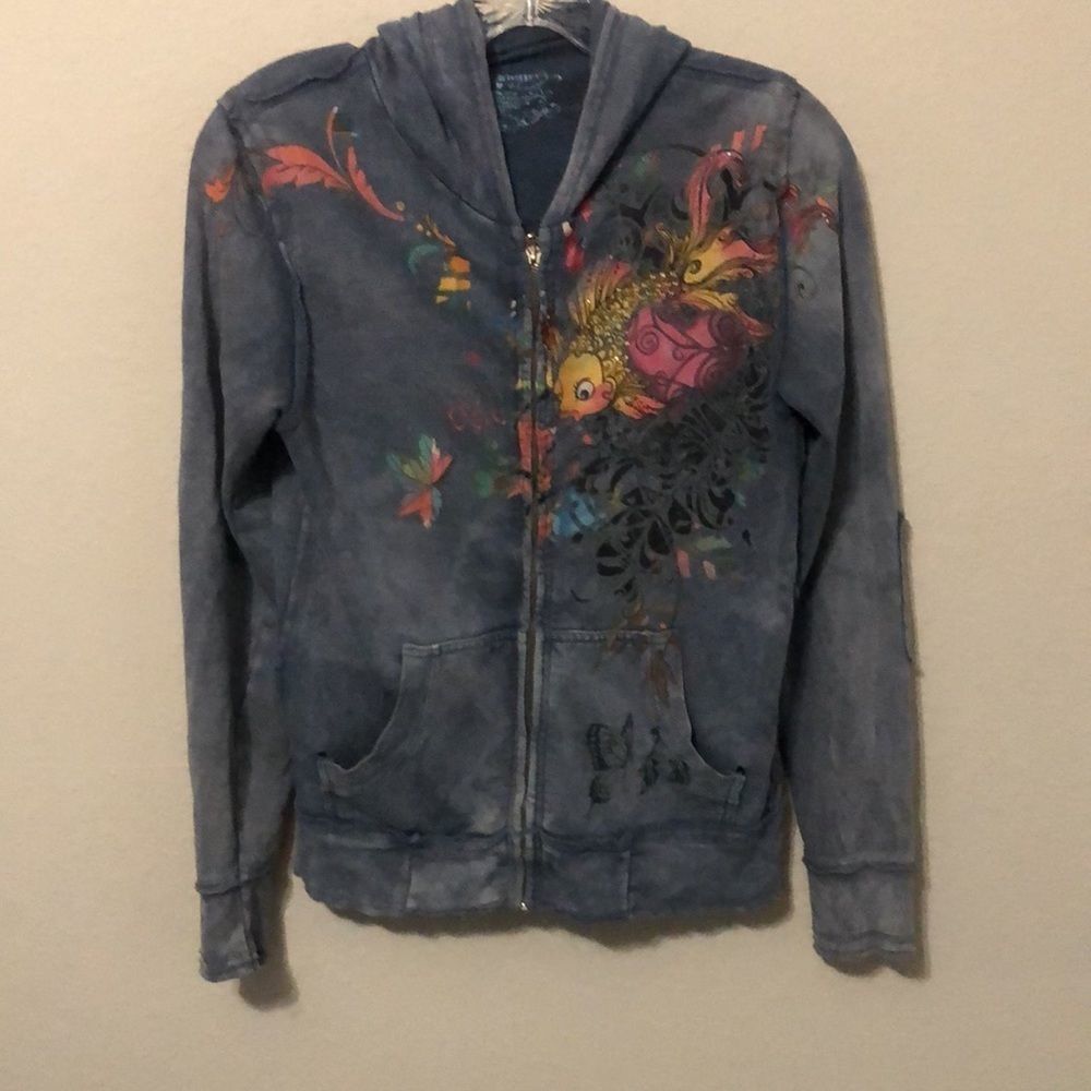 Brad butter zip up Hoodie Size M